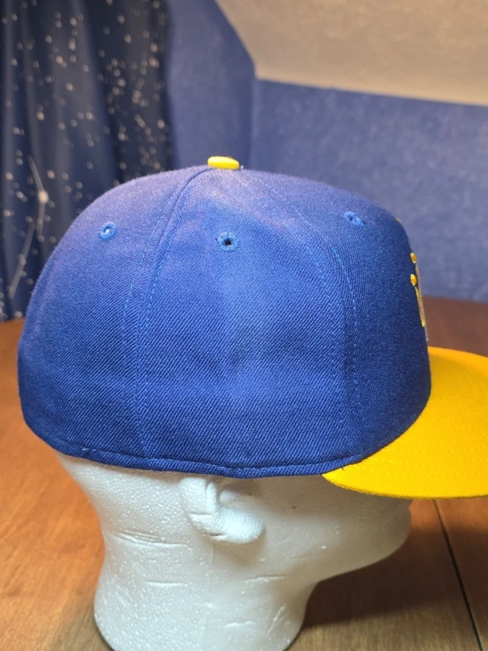 Vintage New Era 5950 1990s Omaha Royals Minor League 7 1/4 Fitted Wool Hat Cap